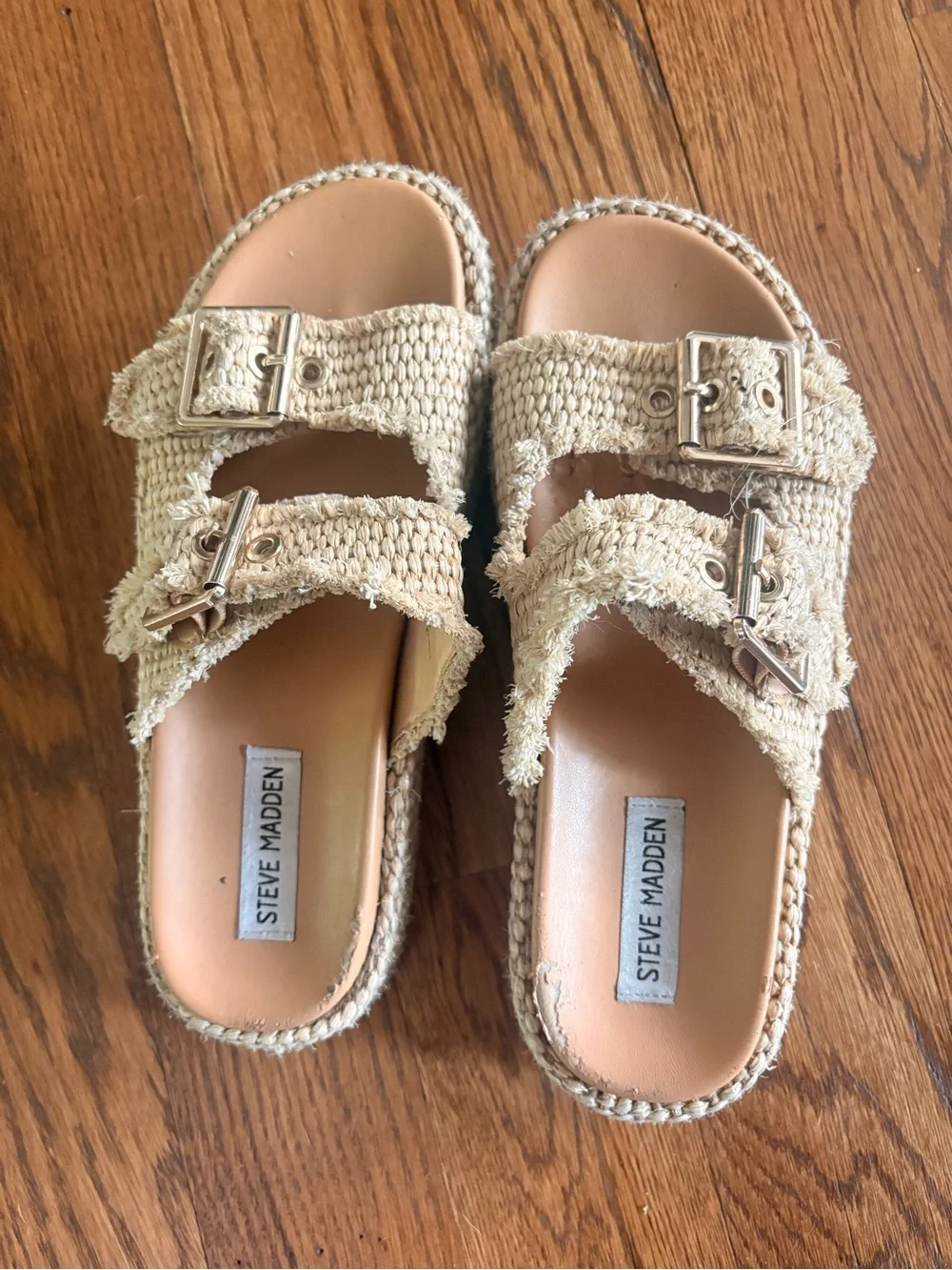 Steve Madden Karrigan Sandal in Natural